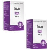 Ocean Biotin 5000 mcg 60 Kapsül 2 ADET - 1