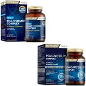Nutraxin Magnesium Complex 60 Tablet + Nutraxin Men's Multi Vitamin Complex 60 Tablet - 1