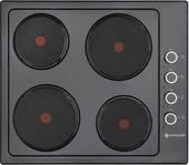 EMİNÇELİK EC-AH 6604 BE60 SİYAH EMAYE ANKASTRE GÖMMELİ ELEKTİRİKLİ OCAK - 2