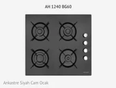 EMİNÇELİK EC-AH 1240 Bg60 Ankastre (Gömmeli) Siyah Cam Ocak - 2