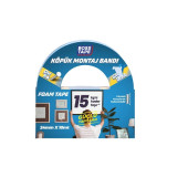 Bosstape Çift Köp.Solv.Mavi-Beyaz 24X10MT 15 KG - 1