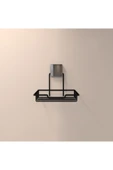 Decorev DC-5116 Dekoratif Sabunluk Yapıştırmalı Banyo Mutfak Sabunluk Siyah Vidasız Pratik Montaj - 1