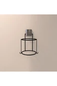 Decorev DC-5119 Dekoratik Siyah Yapıştırmalı Fön Banyo Metal Saç Kurutma  Askısı Vidasız Montaj - 3