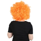 Animasyon Parti Ve Palyaço Peruğu - Turuncu thumbnail 4