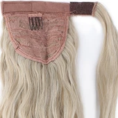 Bağlamalı Kabarık Dalgalı At Kuyruğu - Balköpüğü Platin Röfleli thumbnail 4