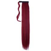 Bağlamalı Düz At Kuyruğu - Kızıl thumbnail 2