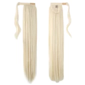 Bağlamalı Düz At Kuyruğu - Platin thumbnail 4