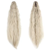 Tokalı Kabarık Dalgalı At Kuyruğu - Balköpüğü Platin Röfleli thumbnail 1