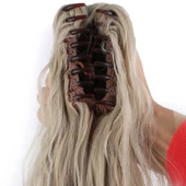 Tokalı Kabarık Dalgalı At Kuyruğu - Balköpüğü Platin Röfleli thumbnail 4