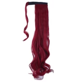 Bağlamalı Dalgalı At Kuyruğu - Kızıl thumbnail 2