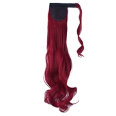 Bağlamalı Dalgalı At Kuyruğu - Kızıl thumbnail 3