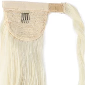 Bağlamalı Dalgalı At Kuyruğu - Açık Platin thumbnail 4