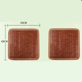 Coofbe Bambu Nefes Alabilen Terlemez Oto Araç Koltuk Minderi Kaymaz Tabanlı Araç Koltuk Minderi - 3