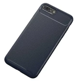 Apple Iphone 7 Plus / 8 Plus Karbon Desenli Negro Silikon Kılıf thumbnail 4