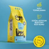 Ekstra Hijyenik İnce Taneli Topaklanan Tozsuz Marsilya Sabunlu Kedi Kumu 5lt - 1