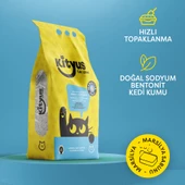 Ekstra Hijyenik İnce Taneli Topaklanan Tozsuz Marsilya Sabunlu Kedi Kumu 10lt - 1