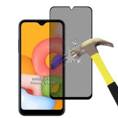 Samsung Galaxy A01 / M01 Yandan Görünmeyen 5D Hayalet Ekran Koruyucu thumbnail 2