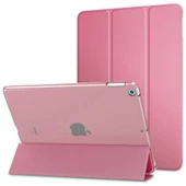 Apple Ipad 2 / 3 / 4 Smart Cover Arkası Şeffaf Tablet Kılıfı - 8