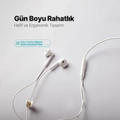 Ttec Hd Mikrofonlu Kulakiçi Kablolu Type-c Kulaklık, Kumanda Kontrollü Stereo Sesli Kulaklık - 8