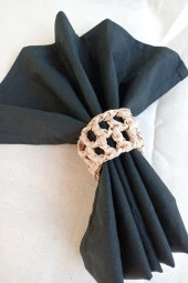 6 Adet Paper Otantik Peçete Halkası thumbnail 1