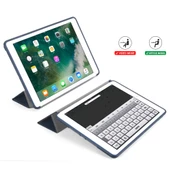 Apple Ipad Pro 12,9 inç 3 Nesil 2018 Smart Cover Arkası Şeffaf Tablet Kılıfı - 2