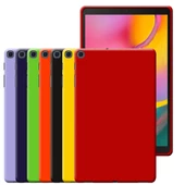 Samsung Galaxy A Tab SM T510 10,1 inç Lansman Silikon Yumuşak Dokulu Kılıf thumbnail 1