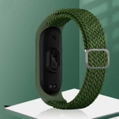 Xiaomi Mi Band 5 Kordon Tokalı Örgü Kordon - 3