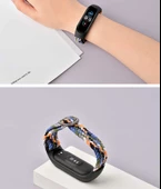 Xiaomi Mi Band 5 Kordon Tokalı Örgü Kordon - 10