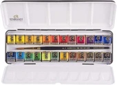 Rembrandt Watercolour Box 24'lü Tablet Sulu Boya Seti Metal Kutulu / 05838624 thumbnail 2