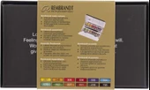 Rembrandt Watercolour Box 12'li Tablet Sulu Boya Seti Metal Kutulu / 05838612 thumbnail 3