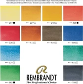 Rembrandt Watercolour Box 12'li Tablet Sulu Boya Seti Metal Kutulu / 05838612 thumbnail 4