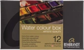 Rembrandt Watercolour Box 12'li Tablet Sulu Boya Seti Metal Kutulu / 05838612 thumbnail 1