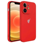 Apple Iphone 12 Kamera Korumalı Silikon İçi Kadife Lansman Kılıf thumbnail 1