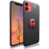 Apple iPhone 12 Mini Yüzüklü Power Silikon Kılıf thumbnail 1