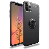 Apple iPhone 12 Pro Max Yüzüklü Power Silikon Kılıf thumbnail 4