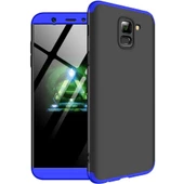 Samsung Galaxy A8 2018 GKK Kılıf 360 Derece Tam Koruma thumbnail 8