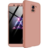 Samsung Galaxy A8 2018 GKK Kılıf 360 Derece Tam Koruma thumbnail 5