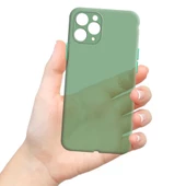 Apple Iphone 11 Pro Max Ultra İnce Zar Telefon Kılıfı - 8