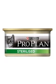 ProPlan Kısır Kedi Konservesi Sterilised Somonlu Ton Balıklı 85 Gr x 24 adet - 1