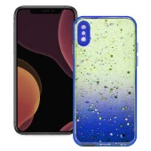 Apple iPhone X / XS Simli Şeffaf Sert Slikon Kılıf thumbnail 2