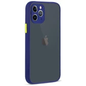 Apple iPhone 11 Pro Max Montreal Arkası Şeffaf Sert Silikon Kılıf thumbnail 2