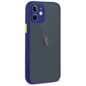 Apple Iphone 12 Mini  Montreal Arkası Şeffaf Sert Silikon Kılıf thumbnail 2