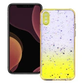 Apple iPhone X / XS Simli Şeffaf Sert Slikon Kılıf thumbnail 6