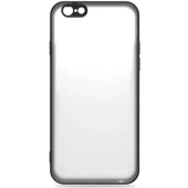 Apple iPhone 6 Montreal Arkası Şeffaf Sert Silikon Kılıf - 6