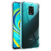 Xiaomi Redmi Note 9 Pro / Note 9S Shock Absorbing Darbe Emicili Şeffaf Silikon Kılıf thumbnail 1