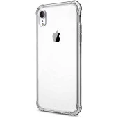 Apple IPhone XR Shock Absorbing Darbe Emicili Şeffaf Silikon Kılıf thumbnail 2
