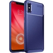 Xiaomi Mi 8 Pro Karbon Desenli Negro Silikon Kılıf thumbnail 2