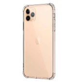 Apple IPhone 12 Pro Shock Absorbing Darbe Emicili Şeffaf Silikon Kılıf thumbnail 2