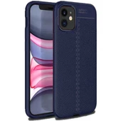 Apple IPhone 12 Mini Deri Görünümlü Firo Silikon Kılıf thumbnail 1