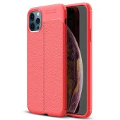 Apple IPhone 12 Pro Max Deri Görünümlü Firo Silikon Kılıf thumbnail 4